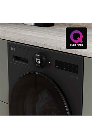 LG F4X7009TBB Black 9kg 1400 Spin Washing Machine 