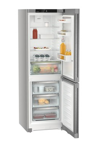 Liebherr CNSDC5203 60cm Silver Freestanding Fridge Freezer