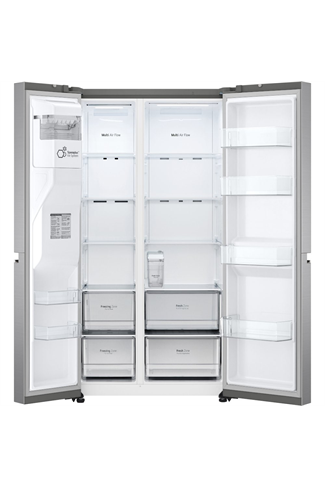 LG GSLV71PZTD Shiny Steel American Style Fridge Freezer