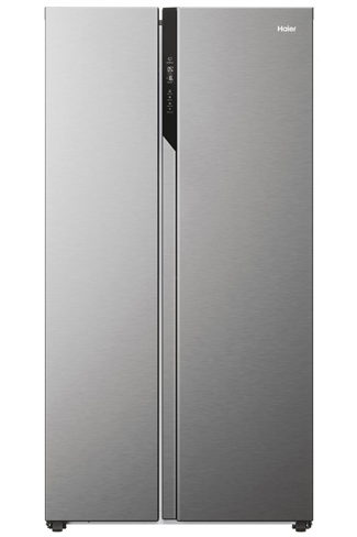 Haier HSR5918DNMP Inox Freestanding Fridge Freezer