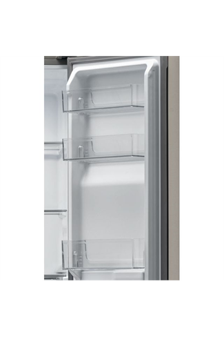 Haier HTF-520IP7 525L Silver American Fridge Freezer