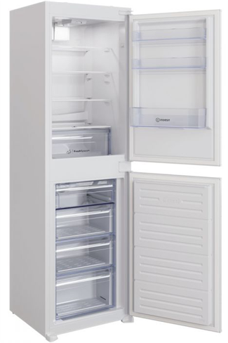 Indesit IBC185050F1 Integrated 54cm White 50/50 Frost Free Fridge Freezer