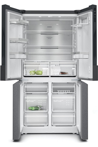 Siemens extraKlasse KF96NAXEAG Black 90cm French Door Fridge Freezer