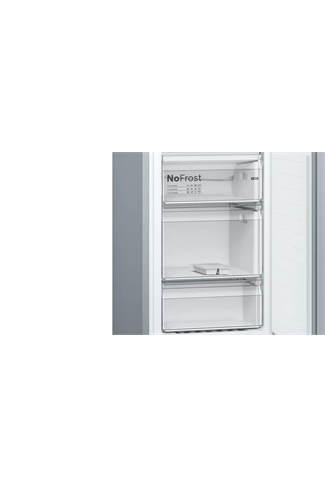 Bosch Serie 2 KGN34NLEAG 60cm Stainless Steel 50/50 Frost Free Fridge Freezer