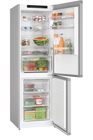 Bosch Serie 4 KGN362LDFG 60cm Stainless Steel 60/40 Frost Free Fridge Freezer