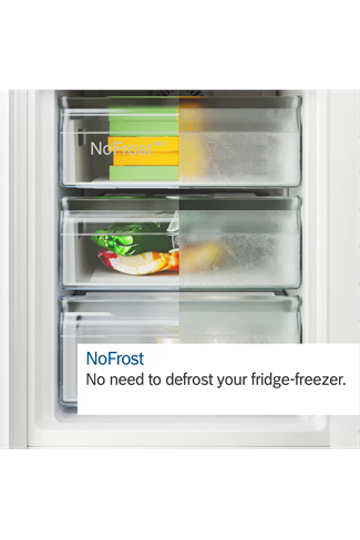 Bosch Series 2 KGN392WDFG 60cm White 70/30 Frost Free Fridge Freezer