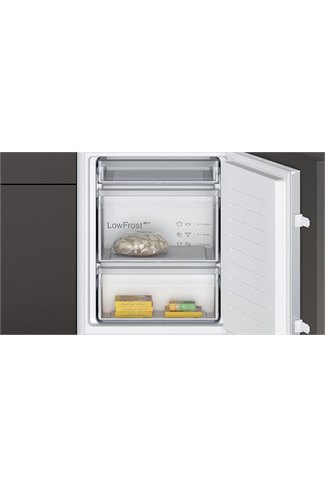 NEFF N50 KI5862SE0G Integrated 54cm White 60/40 Low Frost Fridge Freezer