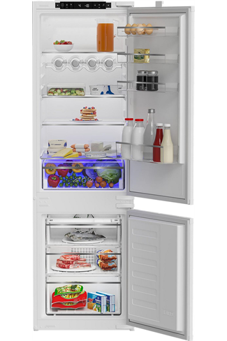 Blomberg KNE4554EVI Integrated 54cm White 70/30 Fridge Freezer