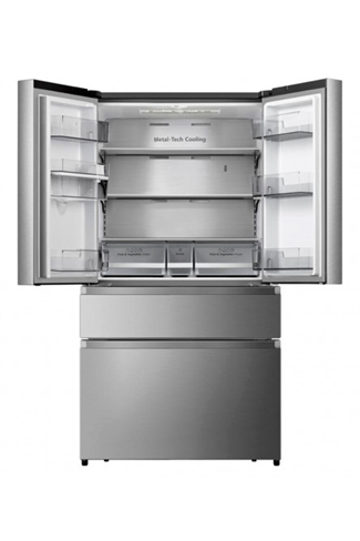 Hisense RF749N4SWSE Stainless Steel American Style Fridge Freezer