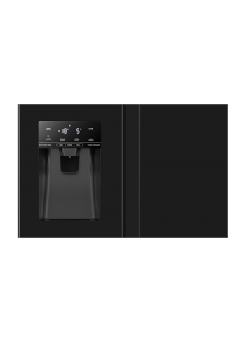 Hisense RS694N4TBE 535L Black American Style Fridge Freezer