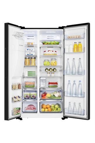 Hisense RS694N4TBE 535L Black American Style Fridge Freezer