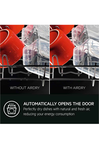 AEG FFX52507ZW White Slimline 10 Place Settings Dishwasher