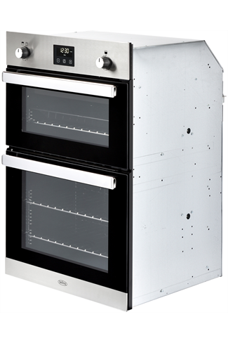 Belling BI902G Stainless Steel Built-In Double Gas Oven