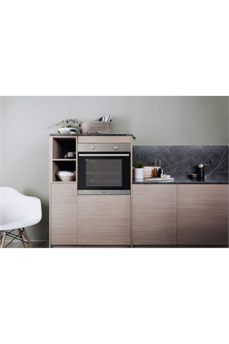 Hotpoint GA2124IX Stainless Steel Built-In Single Gas Oven