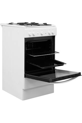 Indesit Cloe IS5G1KMW 50cm White Single Cavity Gas Cooker