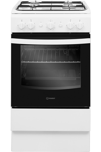 Indesit Cloe IS5G1KMW 50cm White Single Cavity Gas Cooker