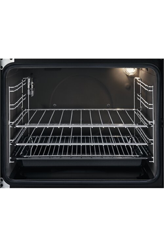 Zanussi ZCG63260BE 60cm Black Double Oven Gas Cooker