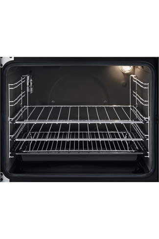 Zanussi ZCG63260XE 60cm Stainless Steel Double Oven Gas Cooker