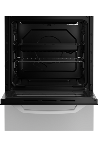 Zenith by Beko ZE501W 50cm White Single Cavity Gas Cooker