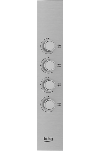 Beko CIHYG21SX 61cm Stainless Steel Built-In Gas Hob