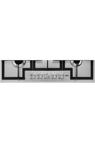 AEG HGB75400SM 74cm Stainless Steel Built-In Gas Hob