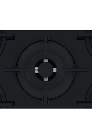 Hotpoint HGS72SBK 73cm Black Built-In Gas Hob