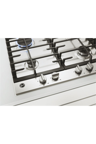 Hoover HHG6BRK3X 60cm Stainless Steel Built-In Gas Hob