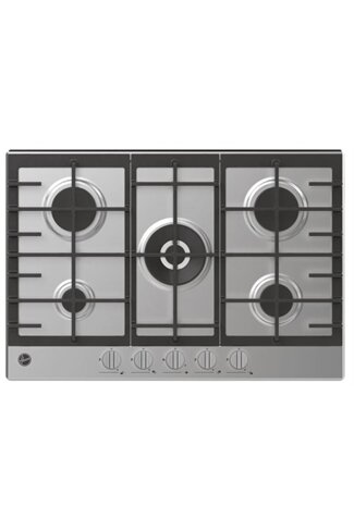 Hoover HHG75WK3X 56cm Stainless Steel Built-In Gas Hob 