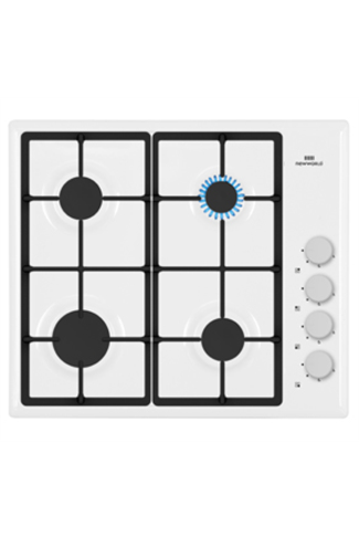 New World NWG61W 60cm White Built-in Gas Hob