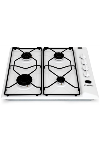 Indesit Aria PAA642IWH 60cm White Built-In Gas Hob