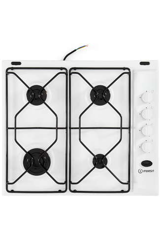 Indesit Aria PAA642IWH 60cm White Built-In Gas Hob