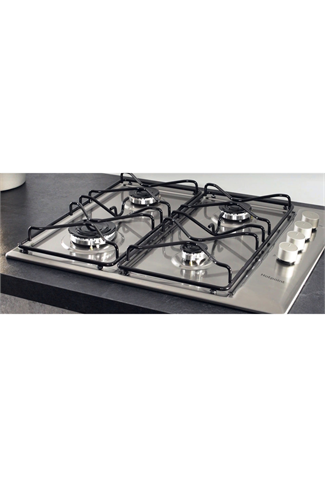 Hotpoint PAN642IXH 60cm Stainless Steel Built-In Gas Hob