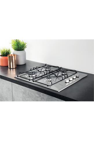 Hotpoint PAN642IXH 60cm Stainless Steel Built-In Gas Hob