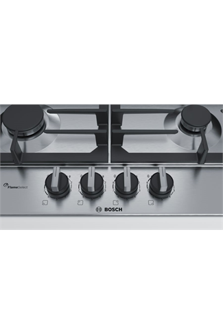 Bosch Serie 6 PCH6A5B90 60cm Stainless Steel Built-In Gas Hob