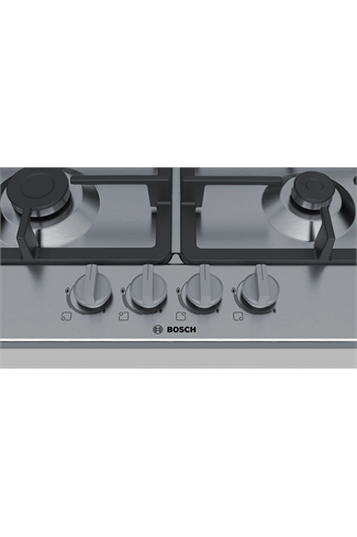 Bosch Series 4 PGP6B5B90 60cm Stainless Steel Built-In Gas Hob