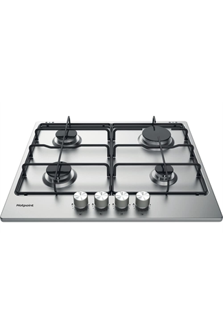 Hotpoint PPH60PFIXUK 59cm Stainless Steel Built-In Gas Hob