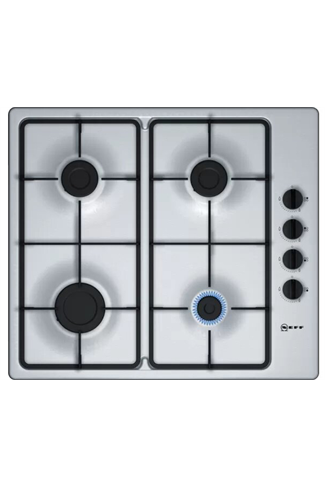 NEFF N30 T26BR46N0 58cm Stainless Steel Built-In Gas Hob