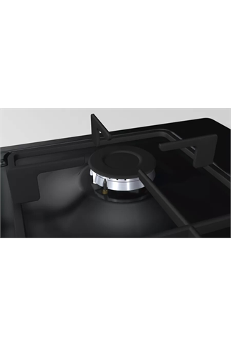 NEFF N30 T26BR46S0 58cm Black Built-In Gas Hob