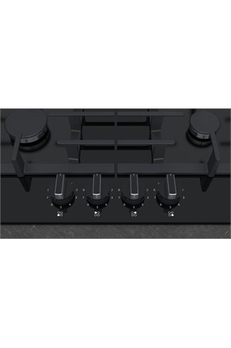 NEFF N70 T26CS49S0 59cm Black Built-In Gas Hob