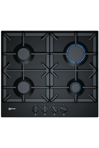 NEFF N70 T26DS49S0 58cm Black Built-In Gas Hob