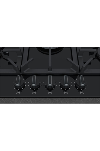 NEFF N70 T27DS59S0 75cm Black Built-In Gas Hob