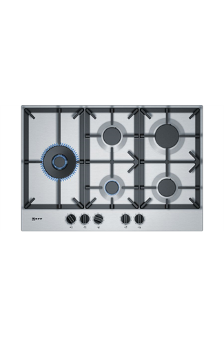 NEFF N70 T27DS79N0 75cm Stainless Steel Built-in Gas Hob