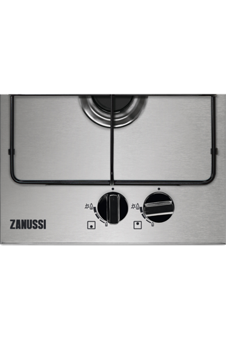 Zanussi ZGNN322X 29cm Stainless Steel Built-In Gas Domino Hob