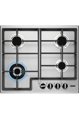 Zanussi ZGNN645X 60cm Stainless Steel Built-In Gas Hob