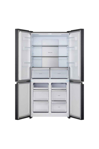 LG GMM42ABBEH 600L Black Frost Free American Style Fridge Freezer