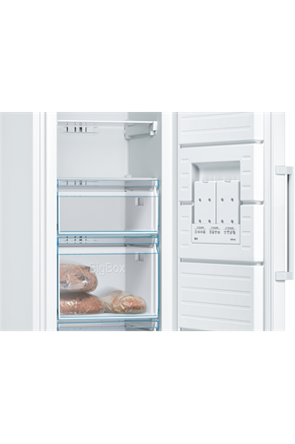 Bosch Series 4 GSN36VWDGG White 60cm Tall Freezer