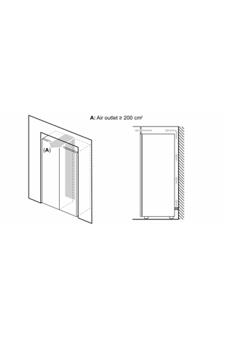 Bosch Series 4 GSN36VWDGG White 60cm Tall Freezer