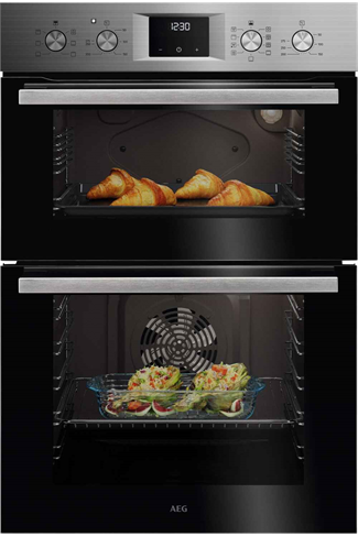 AEG GU5CP20M Stainless Steel Built-In Multifunction Double Oven