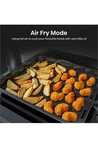  Hisense HDCEC5C10B Black 50cm Double Oven Electric Cooker with Ceramic Hob