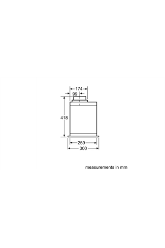 NEFF N50 D57MH56N0B Stainless Steel 70cm Integrated Canopy Hood